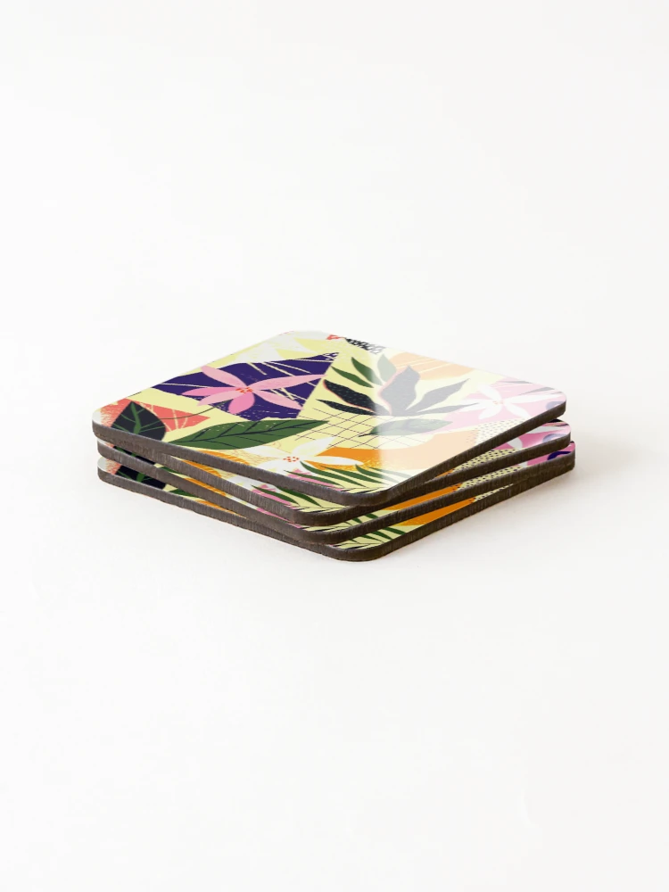 Thumbnail 4 of 5, Coasters (Set of 4), IconPatterns34 designed and sold by IconPatterns.
