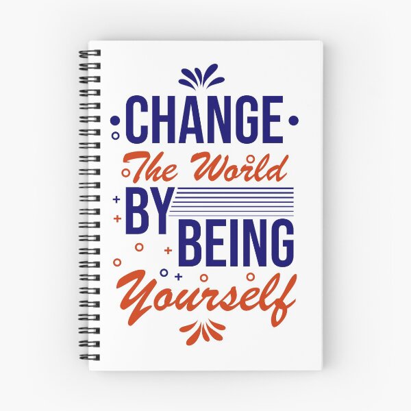 Item preview, Change the World by Being Yourself designed and sold by Printoweb.