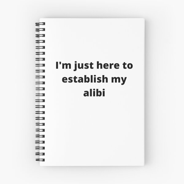 Item preview, I'm just here to establish my alibi (fun, pun) designed and sold by R-reflections.