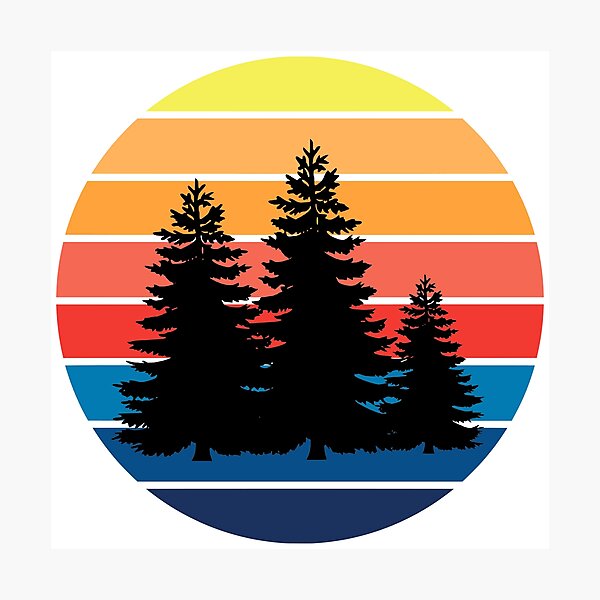 Item preview, Pine Trees designed and sold by malibumanhattan.