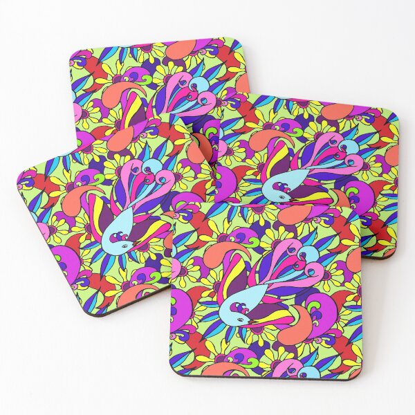 Item preview, Paisley Bird Groovy Pattern designed and sold by Sherri Leeder.