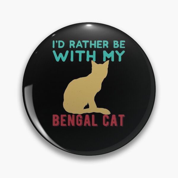 Item preview, Funny Bengal Cat designed and sold by artworkbyrihen.