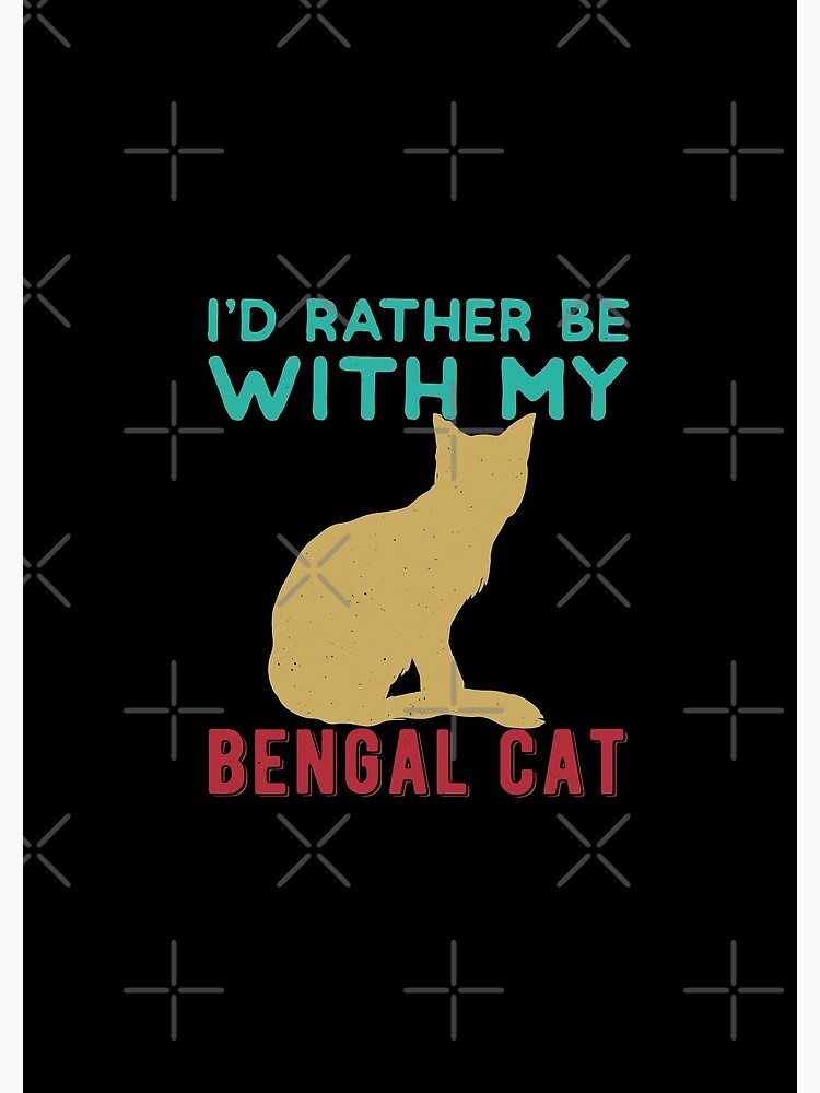 Thumbnail 3 of 3, Journal, Funny Bengal Cat designed and sold by artworkbyrihen.