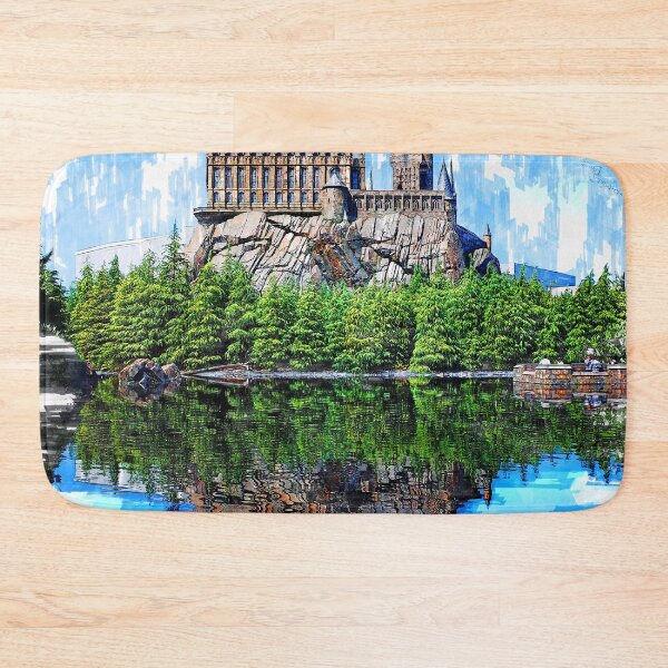 Item preview, Castle By The Lake Sketch. For Vintage Castle Lovers. designed and sold by ColortrixArt.