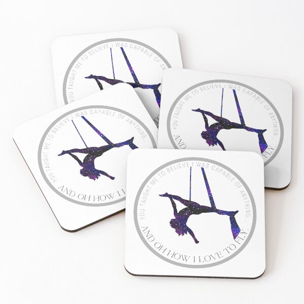 Item preview, You taught me to believe - Aerial Silks Galaxy Decal designed and sold by jshujules.
