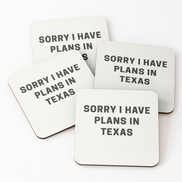 Item preview, Sorry I Have Plans in Texas designed and sold by Shujii.