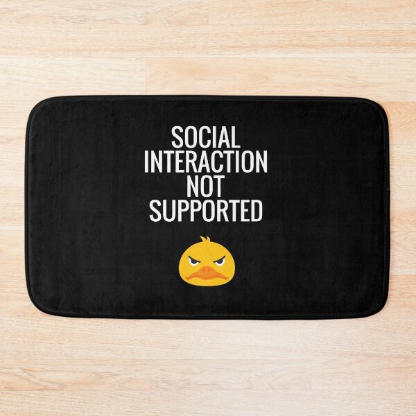 Item preview, Social Interaction Not Supported designed and sold by sketchypages.