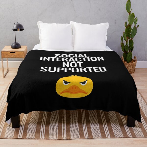 Item preview, Social Interaction Not Supported designed and sold by sketchypages.
