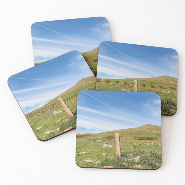 Item preview, Standing deer stones on a Mongolian hill designed and sold by SnapTPhotograph.
