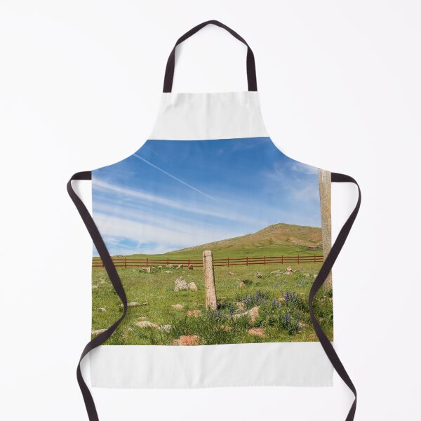 Item preview, Standing deer stones on a Mongolian hill designed and sold by SnapTPhotograph.
