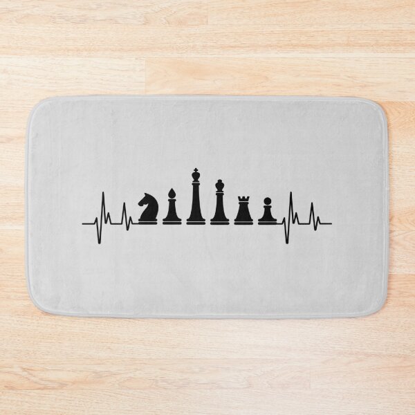 Item preview, chess heartbeats - chess lovers gift designed and sold by 1M4NE.