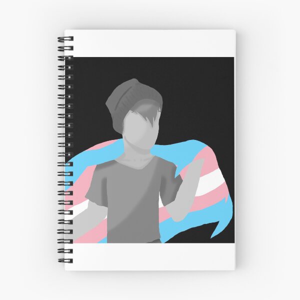 Item preview, trans guy designed and sold by waterwithpulp.