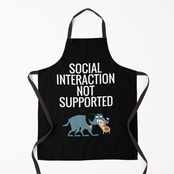 Item preview, Social Interaction Not Supported designed and sold by sketchypages.