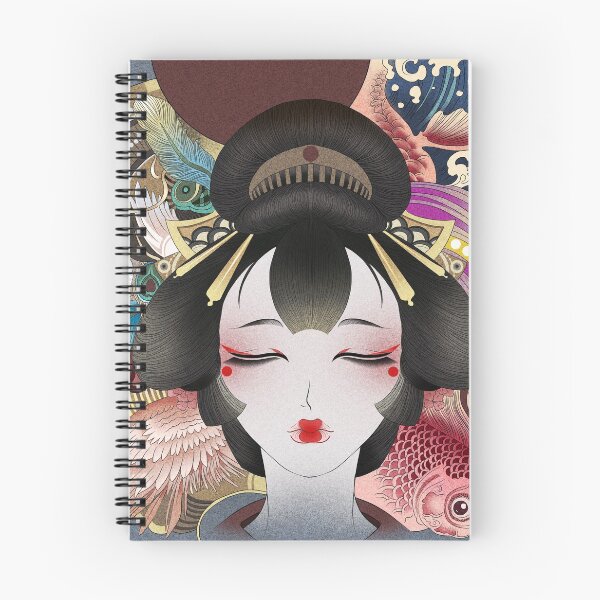 Item preview, Modern Geisha Illustration  designed and sold by mypalantir.