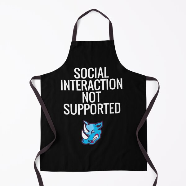 Item preview, Social Interaction Not Supported designed and sold by sketchypages.