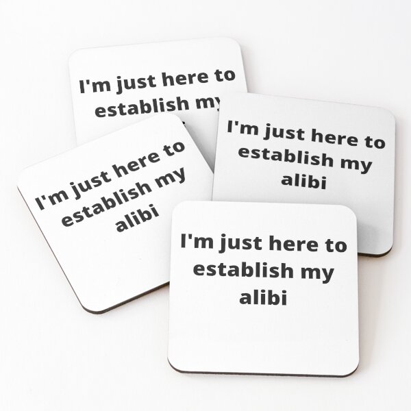 Item preview, I'm just here to establish my alibi (fun, pun) designed and sold by R-reflections.