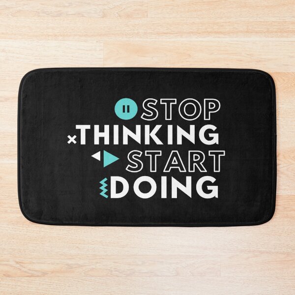 Item preview, Copy of Stop Thinking Start Doing designed and sold by hachemi riadh.