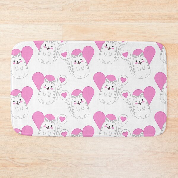Item preview, Cute Kawaii Heart Cat designed and sold by Walk-It-Off.