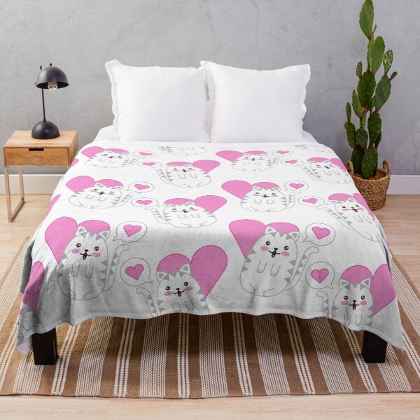 Item preview, Cute Kawaii Heart Cat designed and sold by Walk-It-Off.