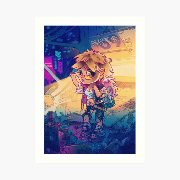 Cyberann Art Print