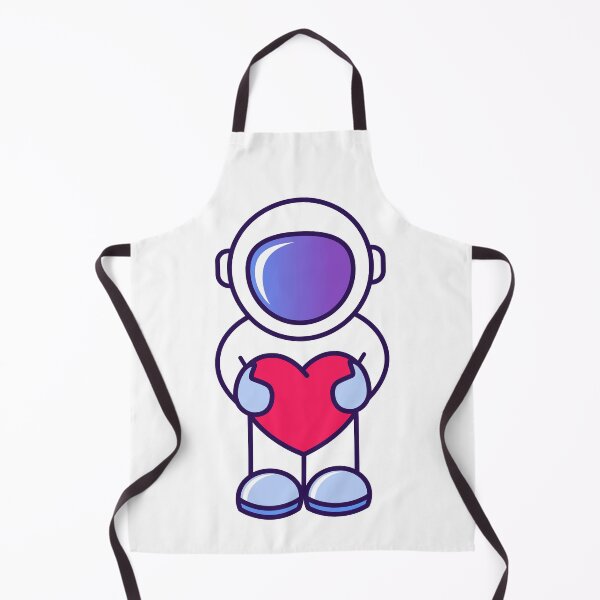 Item preview, Cute astronaut holding a heart. designed and sold by TashaVector.