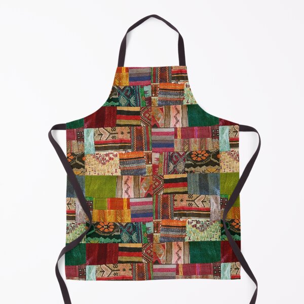 Artikelvorschau, Tradional Kelim Patchwork mehrfarbiges Design entworfen und verkauft von Stravaigin.