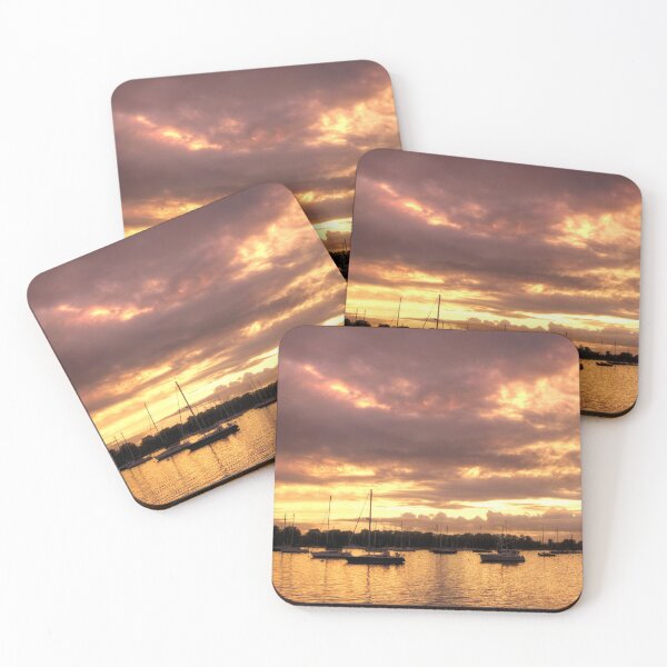 Item preview, Evening Glow In the Harbor designed and sold by Nancy Richard.