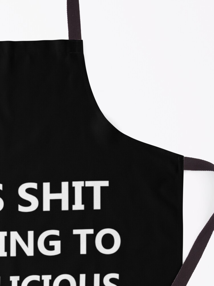 Apron for Men This Shit Is Going To Be Delicious,Funny Cooking Joke Apron  for Sale by SplendidDesign