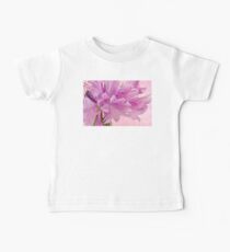 Pink Batchelor's Button Macro Baby Tee