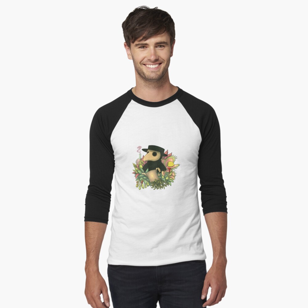 Artikel-Vorschau von Baseballshirt mit 3/4-Arm, designt und verkauft von FrankiesBugs.