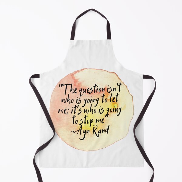 Item preview, "The question isn't who is going to let me; it's who is going to stop me" | Quote by Ayn Rand designed and sold by cattiktoks1718.