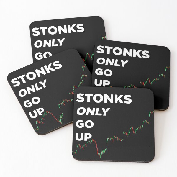 Item preview, Stonks only go up designed and sold by UncleApo.