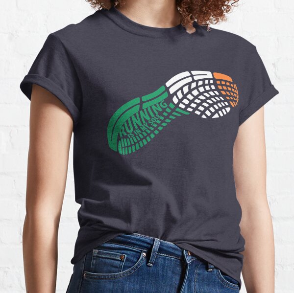 Running is in my Sole - Irish Flag Classic T-Shirt