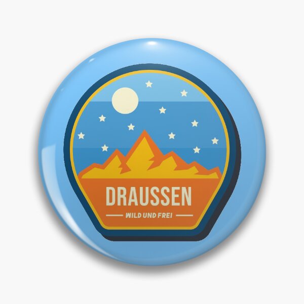 Item preview, Outside Wild And Free | German hiking designed and sold by Ainbowz-Artwork.