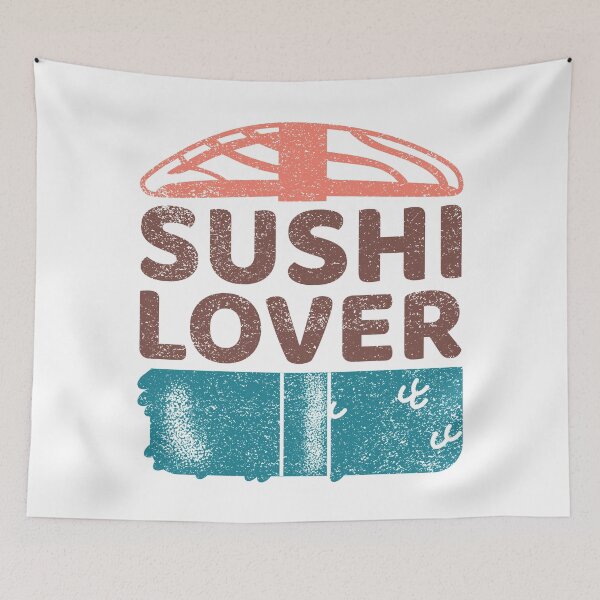 Item preview, Vintage Sushi Lover designed and sold by TamGustam.