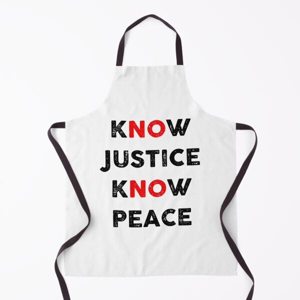 Item preview, KNOW JUSTICE KNOW PEACE designed and sold by GoldenDov.