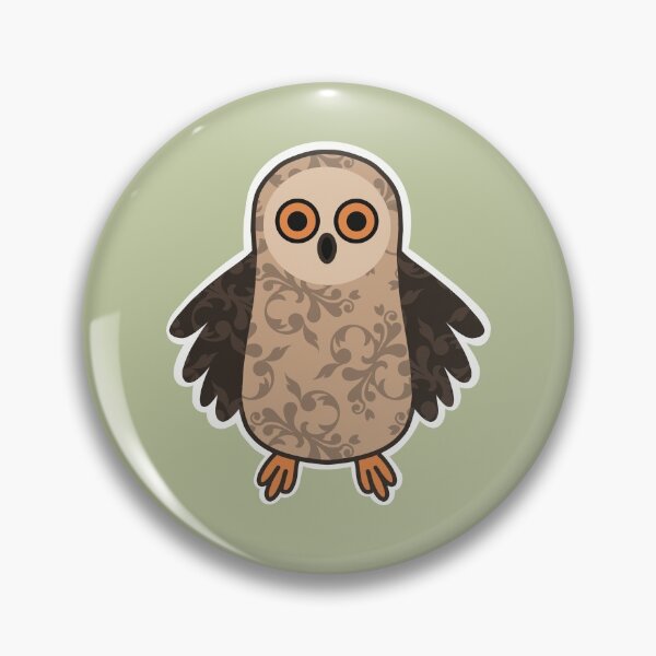 Item preview, Staring Patterned Owl designed and sold by Funful.