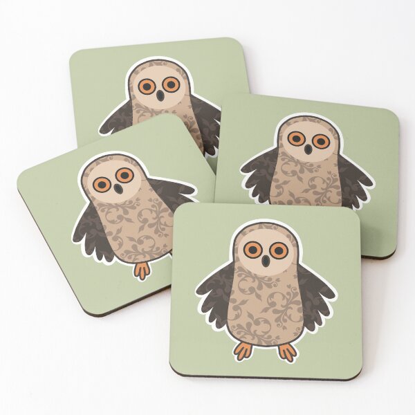 Item preview, Staring Patterned Owl designed and sold by Funful.