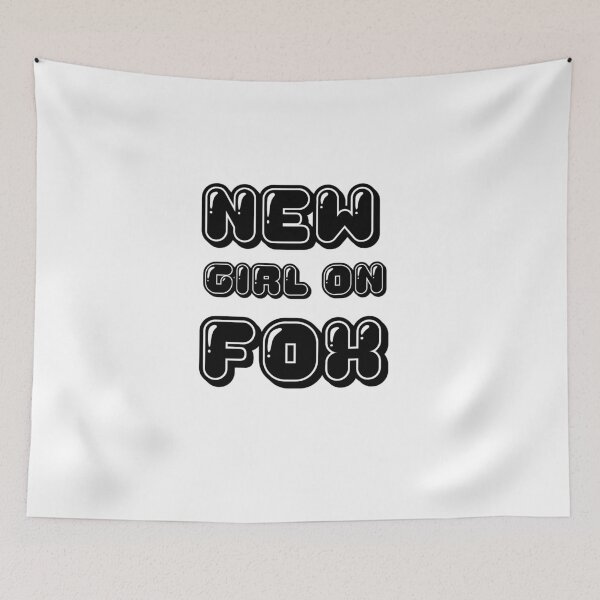 Item preview, New Girl On Fox White designed and sold by DamaliePierre.