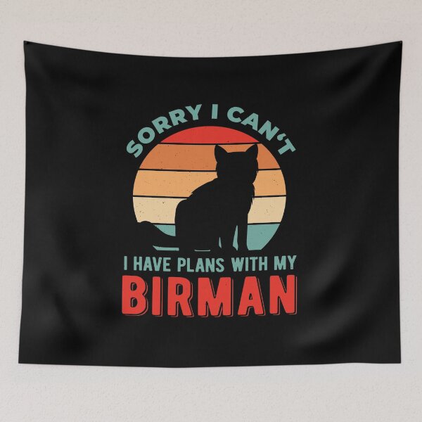 Item preview, Funny Birman Cat designed and sold by artworkbyrihen.
