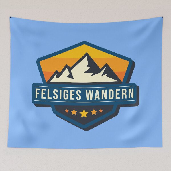 Item preview, Rocky hiking | German hiking designed and sold by Ainbowz-Artwork.
