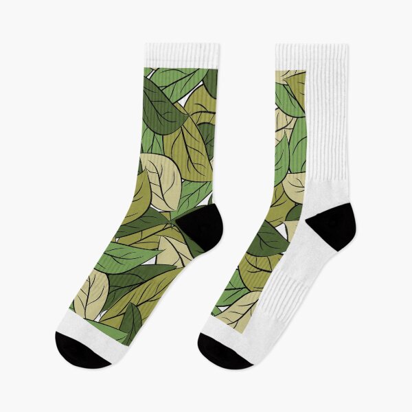 Item preview, Green Leaf Patterned Collection designed and sold by badassgentleman.