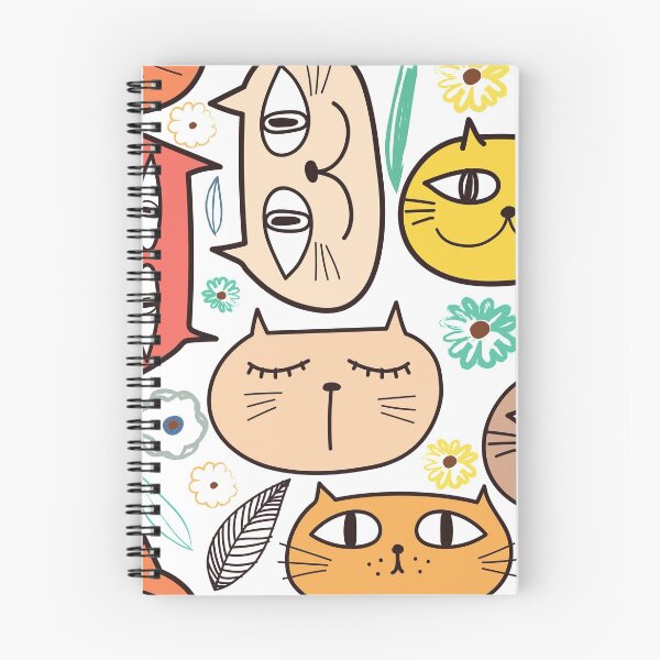 Item preview, Kawaii Cute Cats & Flowers designed and sold by Walk-It-Off.