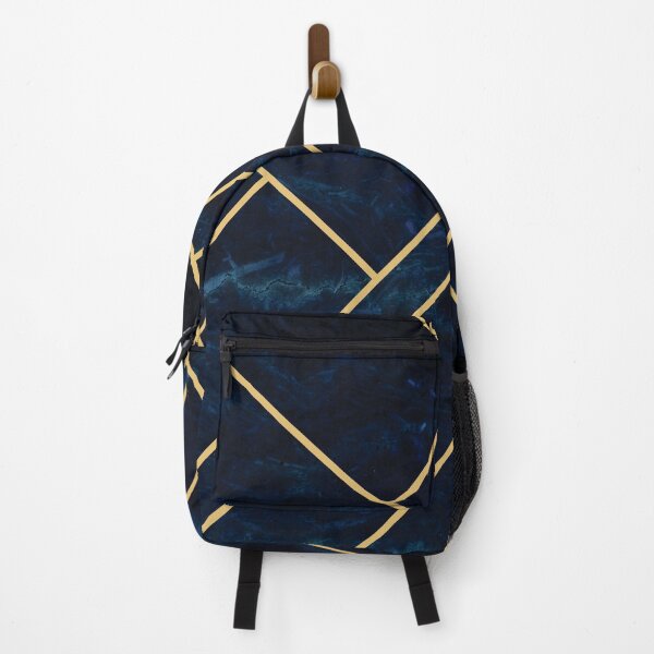 Item preview, Navy Blue Marble Gold Lines designed and sold by MA DESIGNS.