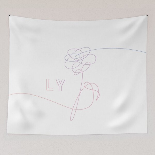 Item preview, BTS Love Yourself - Her - Flower Line Artwork designed and sold by omulettedesign.