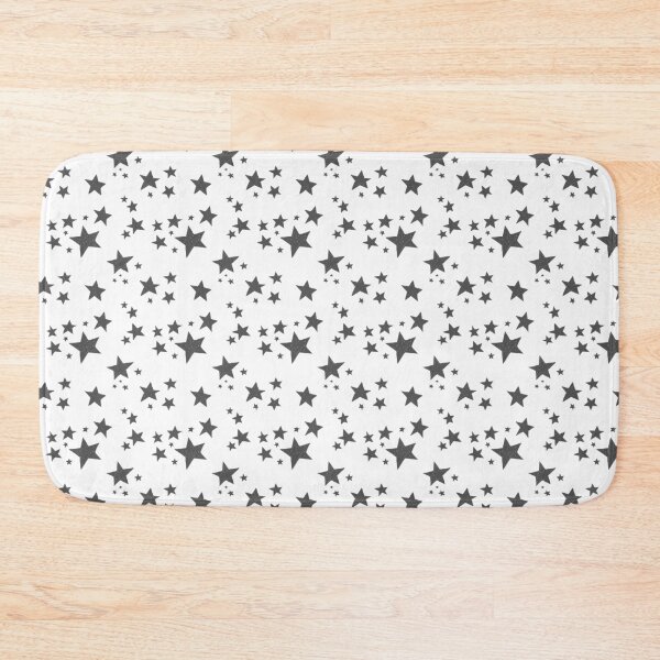 Item preview, Doodle Star Scatter // White designed and sold by The Wellington Boot.