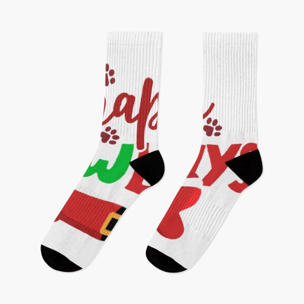 Item preview, Christmas happy pawlidays funky dog merch designed and sold by Sovik Goswami.