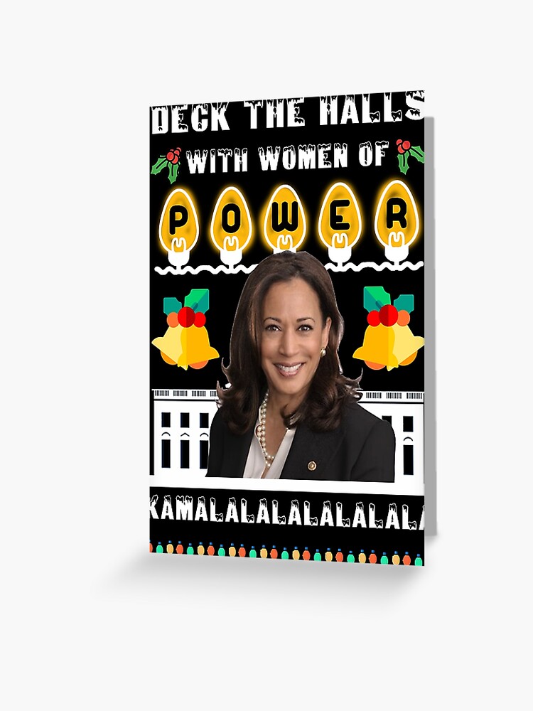 Thumbnail 1 of 2, Greeting Card, Kamalalalalalalala Holiday designed and sold by choustore.