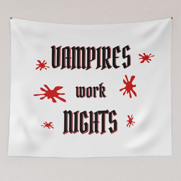 Item preview, Vampires and other Night shift workers designed and sold by PlanetMonkey.