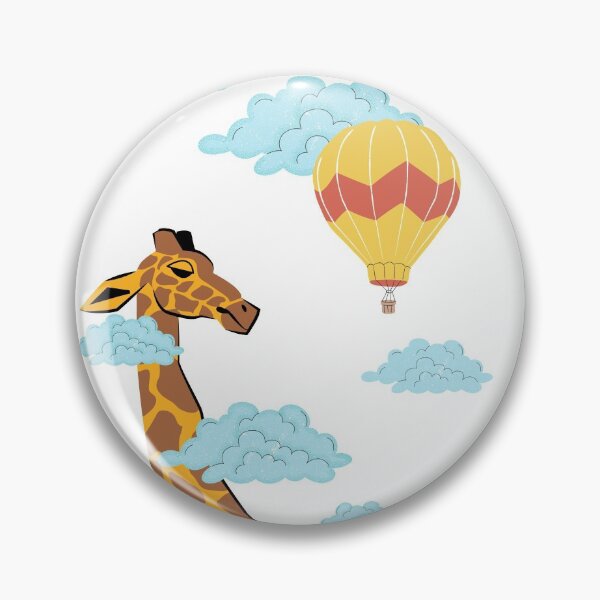 Item preview, Giraffe sees hot air balloon designed and sold by Emma Kunz.